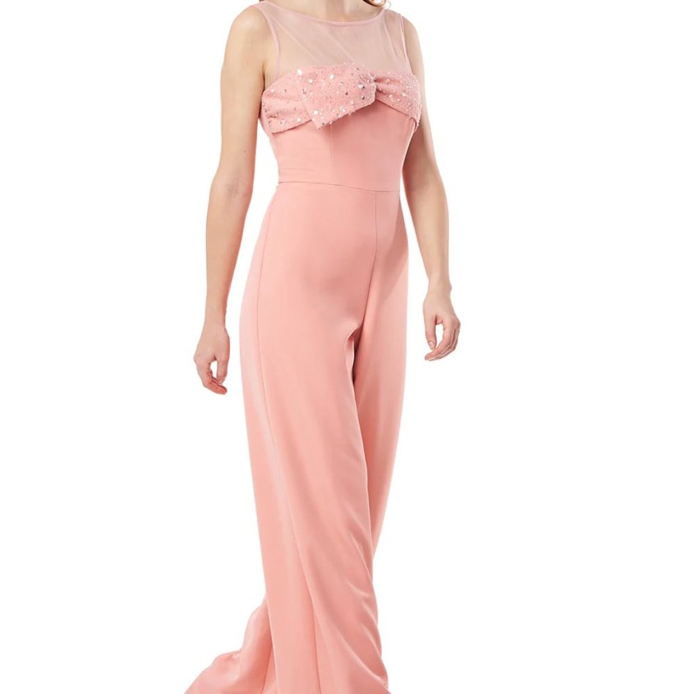 NWT| JS Collection Jamie Bow Jumpsuit